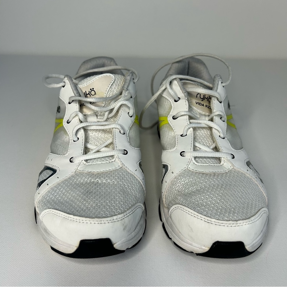 Ryka White Vida RZX White Trainer Shoe Sneakers Women’s Size 9.5 - Picture 10 of 13